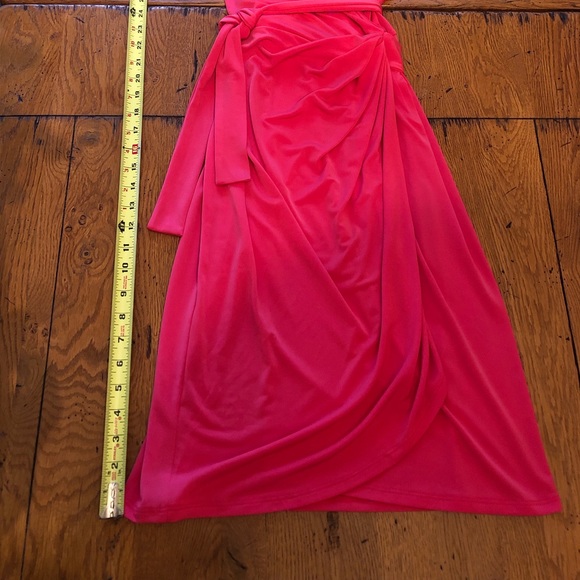 Lark & Ro Cap Sleeve Jersey Wrap Dress - Picture 8 of 8